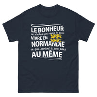 Thumbnail for T-shirt Normandie marine - Vivre en Normandie