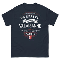 Thumbnail for T-shirt Valaisanne marine - Presque parfaite