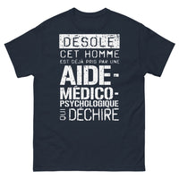 Thumbnail for T-shirt aide médico-psychologique marine - Désolé, déjà pris