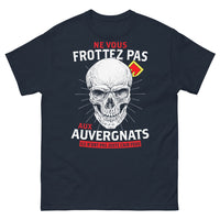 Thumbnail for T-shirt Auvergne marine - Ne vous frottez pas aux Auvergnats