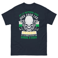 Thumbnail for T-shirt Vaudois marine - Et le huitième jour Dieu créa les Vaudois