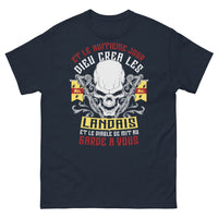 Thumbnail for T-shirt Landais marine - Et le huitième jour Dieu créa les Landais