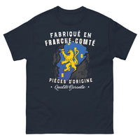 Thumbnail for T-shirt Franche-Comté marine - Fabriqué en Franche-Comté