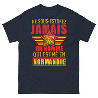 Thumbnail for T-shirt Normandie marine - Né en Normandie