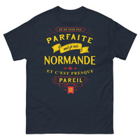 Thumbnail for T-shirt Normand marine - Je ne suis pas parfaite mais je suis Normande