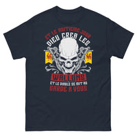 Thumbnail for T-shirt Wallons marine - Dieu créa les Wallons