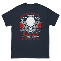 Thumbnail for T-shirt Toulonnais marine - Le diable se mit au garde-à-vous