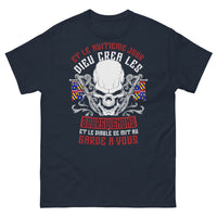 Thumbnail for T-shirt Bourgogne marine - Dieu créa les Bourguignons