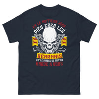 Thumbnail for T-shirt Béarnais marine - Et le huitième jour, Dieu créa les Béarnais