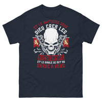 Thumbnail for T-shirt Aveyronnais marine - Dieu créa les Aveyronnais