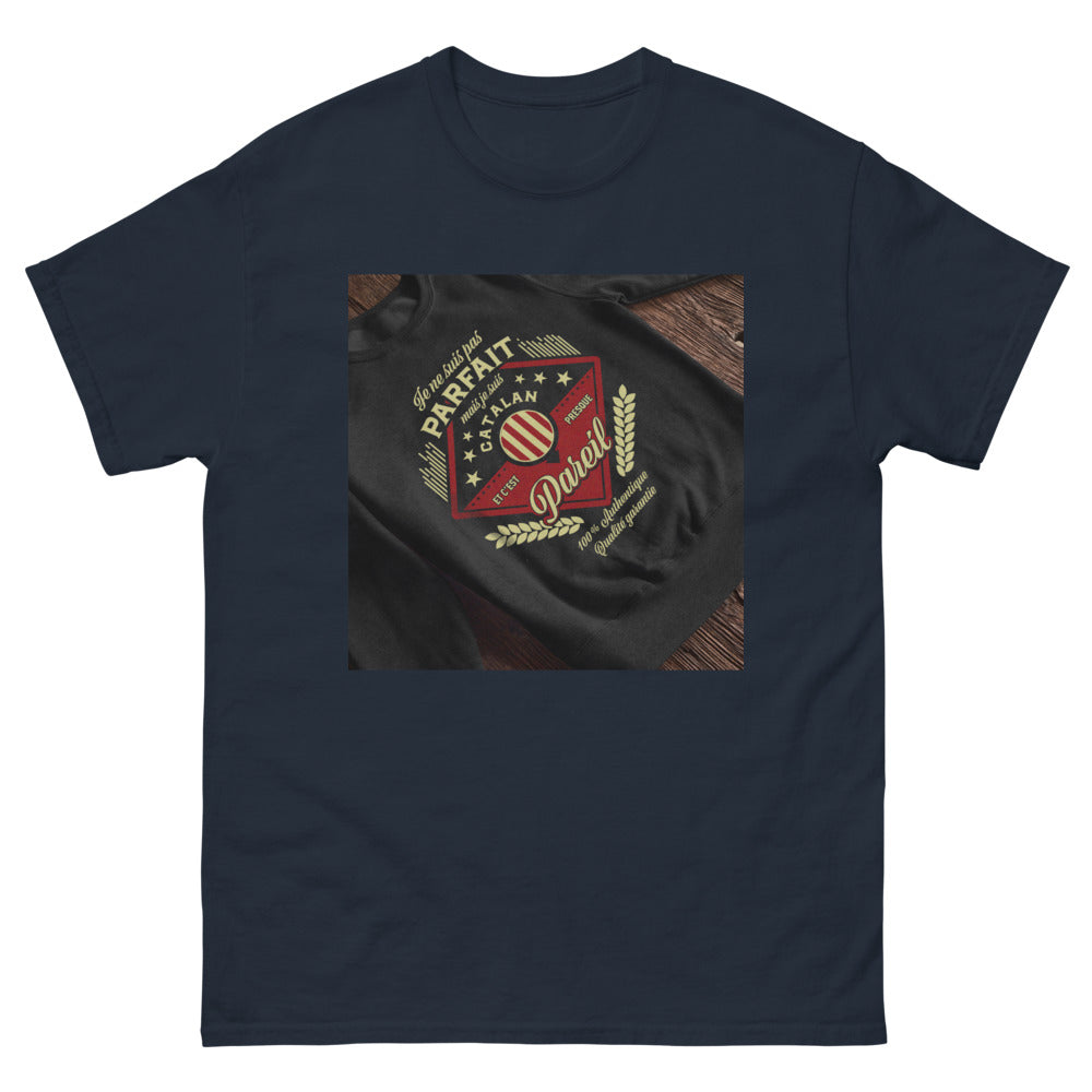 T-shirt Catalan marine - Pas parfait mais Catalan