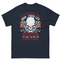 Thumbnail for T-shirt Normands marine - Création d'Odin, fierté normande