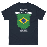 Thumbnail for T-shirt Día Octavo marine - esprit fraternel hispano-brésilien