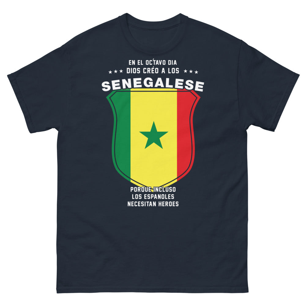 T-shirt Los Senegalese marine - Héros du huitième jour