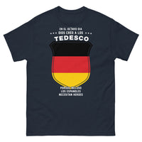 Thumbnail for T-shirt Espagne marine - Tedesco héros