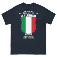 Thumbnail for T-Shirt Italiener marineblau - Humor und italienische Wurzeln
