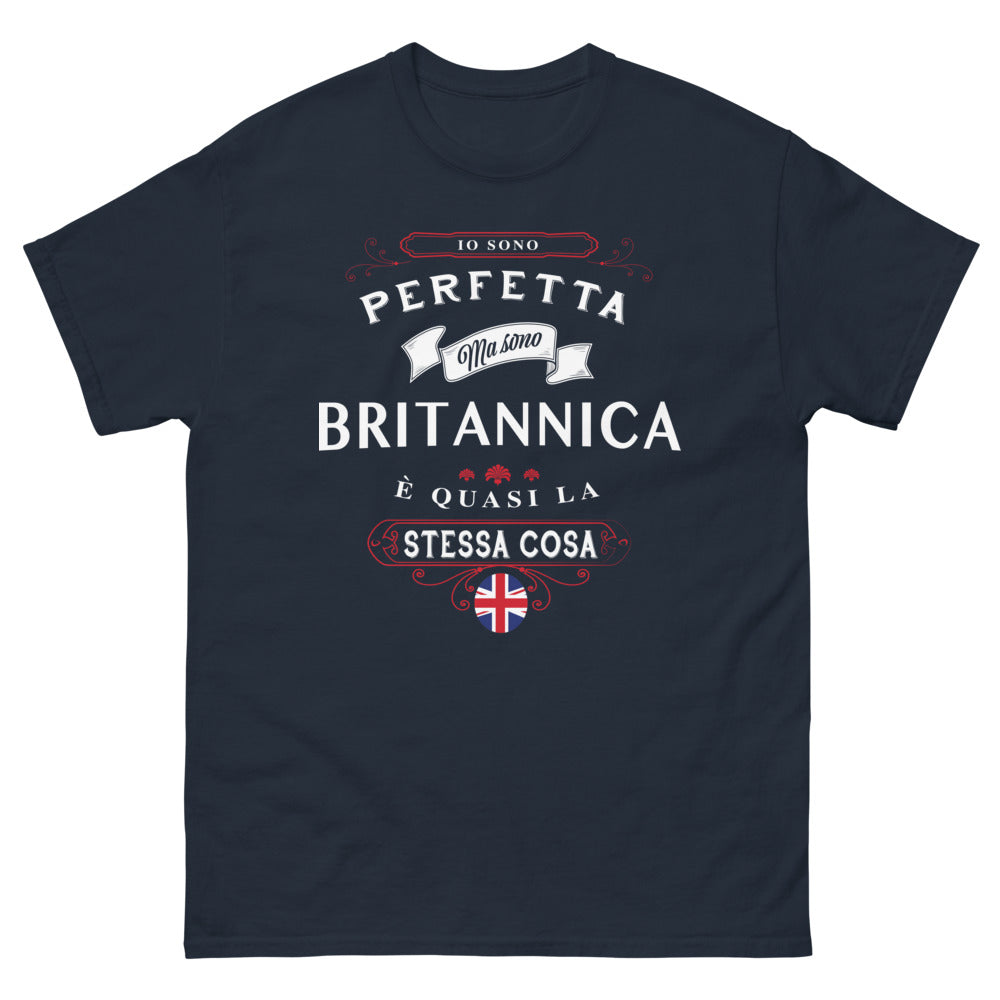 T-shirt britannique marine - Io Sono Perfetta