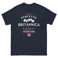 Thumbnail for T-shirt britannique marine - Io Sono Perfetta
