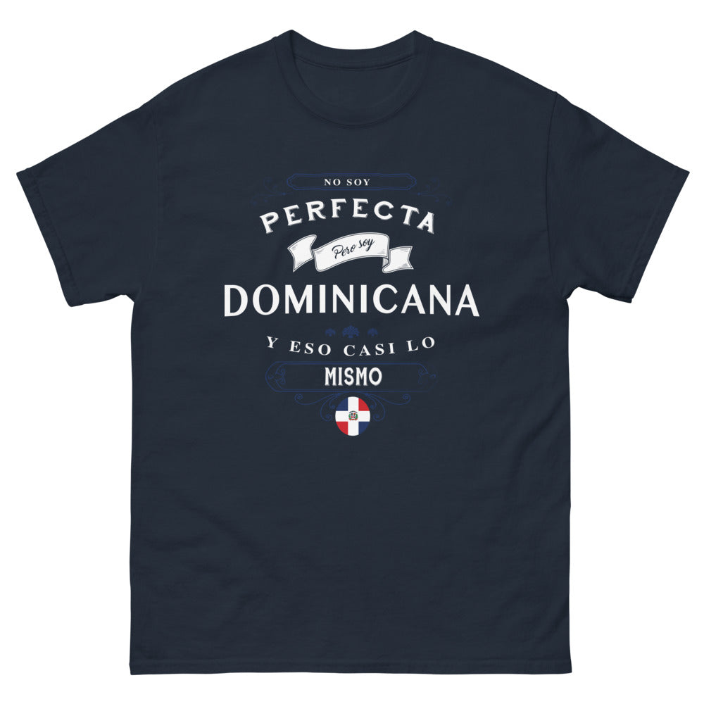 T-shirt Dominicana bleu marine - pero soy Dominicana
