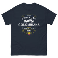 Thumbnail for T-shirt Colombie marine - No soy perfecta