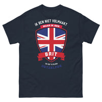 Thumbnail for T-shirt Britannique marine - mais Brit