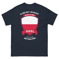 Thumbnail for T-shirt Pologne marine - texte polonais humoristique