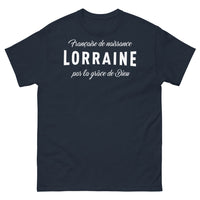 Thumbnail for T-shirt Lorraine marine - Française de naissance