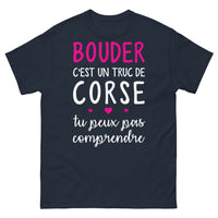 Thumbnail for T-shirt Corse marine - Bouder, c'est un truc de Corse