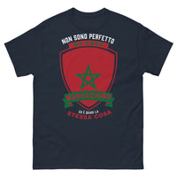 Thumbnail for T-Shirt Marocchino blu - Non sono perfetto ma sono marocchino