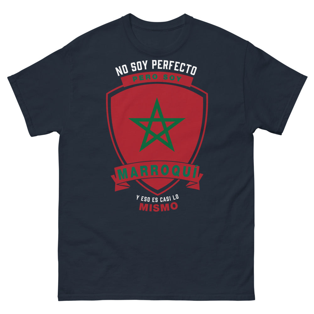 T-shirt Marocain marine - No soy perfecto, pero casi