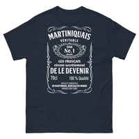 Thumbnail for T-shirt Martinique marine - Véritable Old No.1