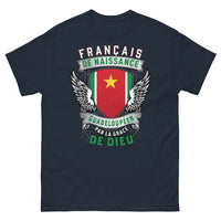 Thumbnail for T-shirt Guadeloupéen marine - Français de naissance