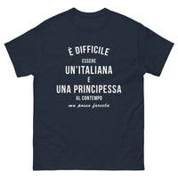 Thumbnail for T-shirt Italiana e Principessa marine - Orgoglio e Stile