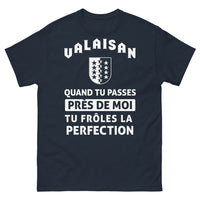 Thumbnail for T-shirt Valaisan marine face - frôle la perfection