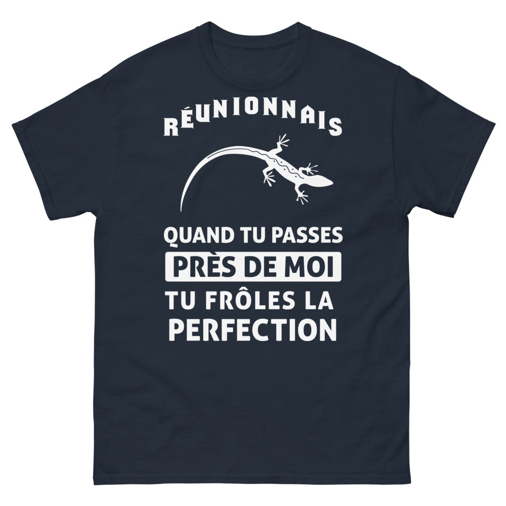 T-shirt Réunionnais marine - frôle la perfection