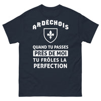 Thumbnail for T-shirt Ardèche marine - Quand tu passes près de moi
