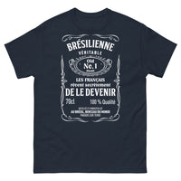 Thumbnail for T-shirt Brésilien marine - Véritable No.1