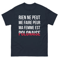 Thumbnail for T-shirt Polonaise marine - clin d'œil au couple polonais