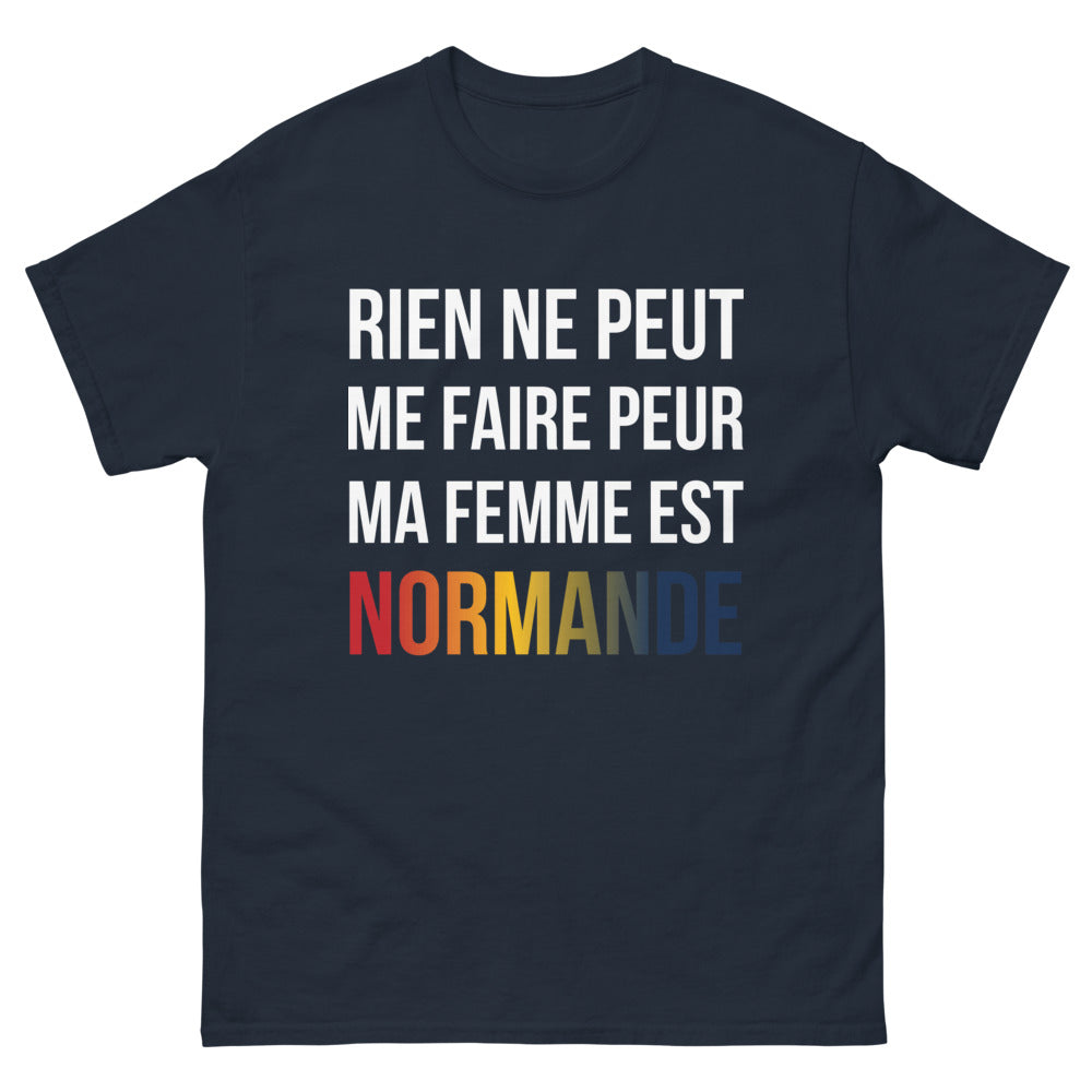 T-shirt Normande marine - Rien ne peut me faire peur