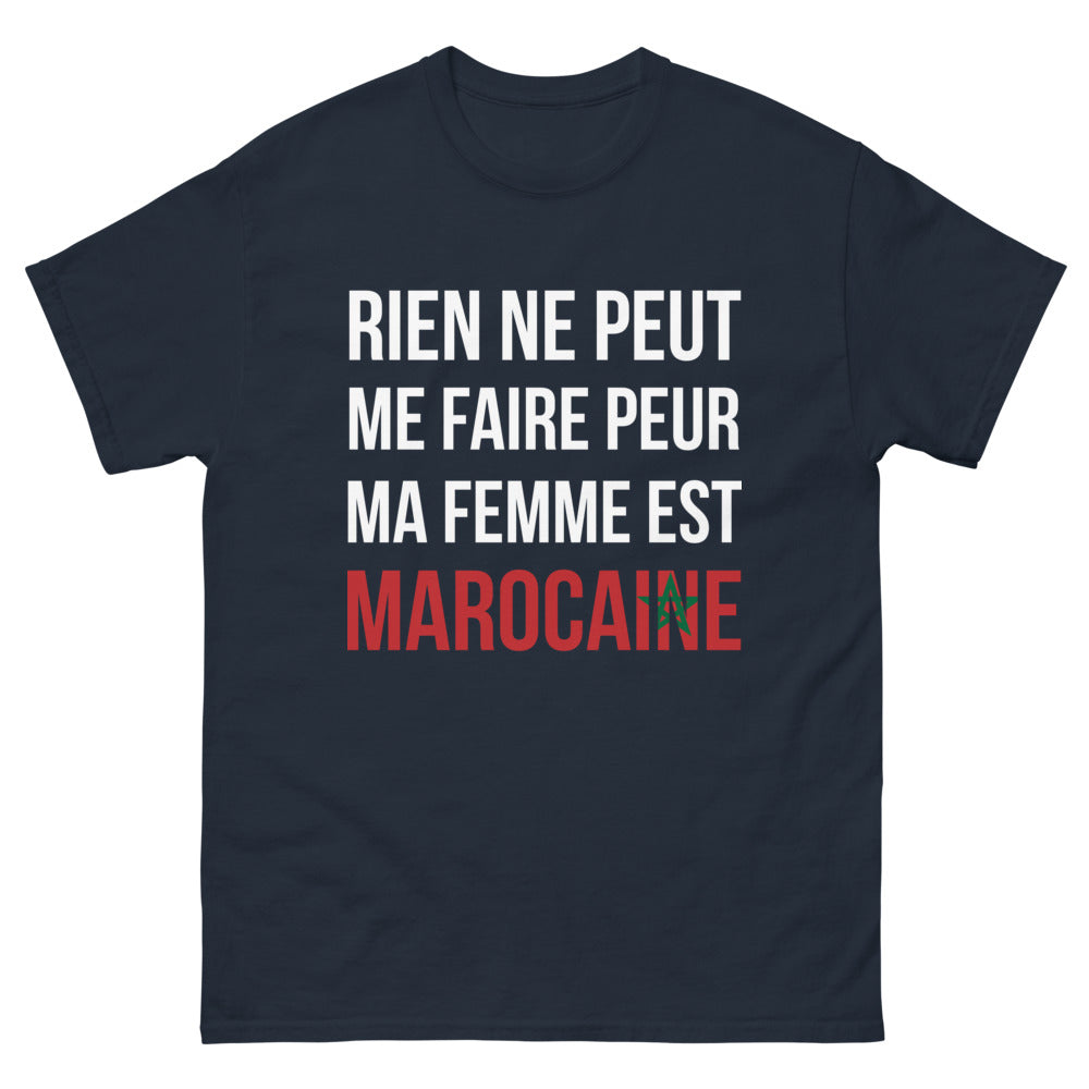 T-shirt Maroc marine - humour marocain