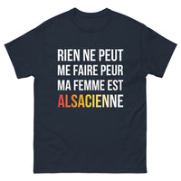 Thumbnail for T-shirt Alsace marine - Rien ne peut me faire peur