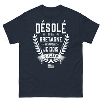 Thumbnail for T-shirt Bretagne bleu marine - Appel de Bretagne