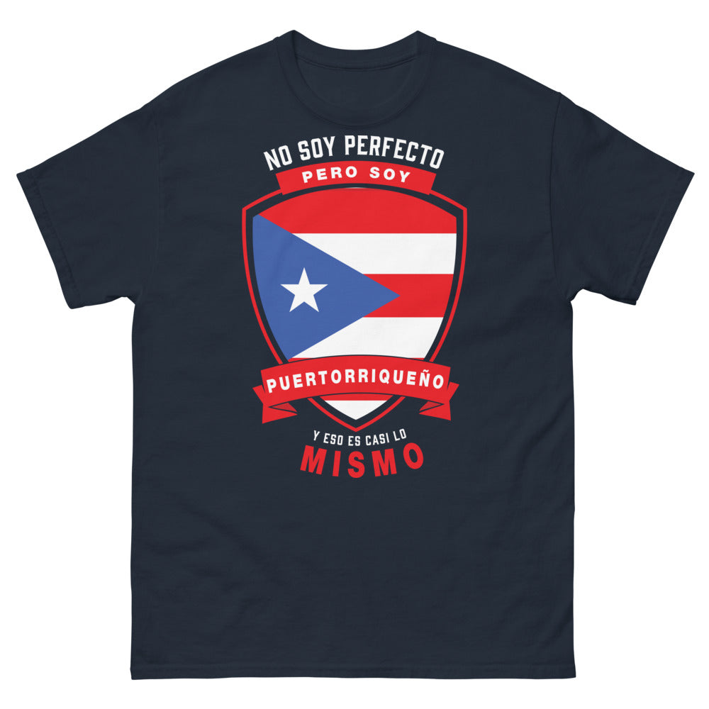 T-shirt puertorriqueño marine - no soy perfecto