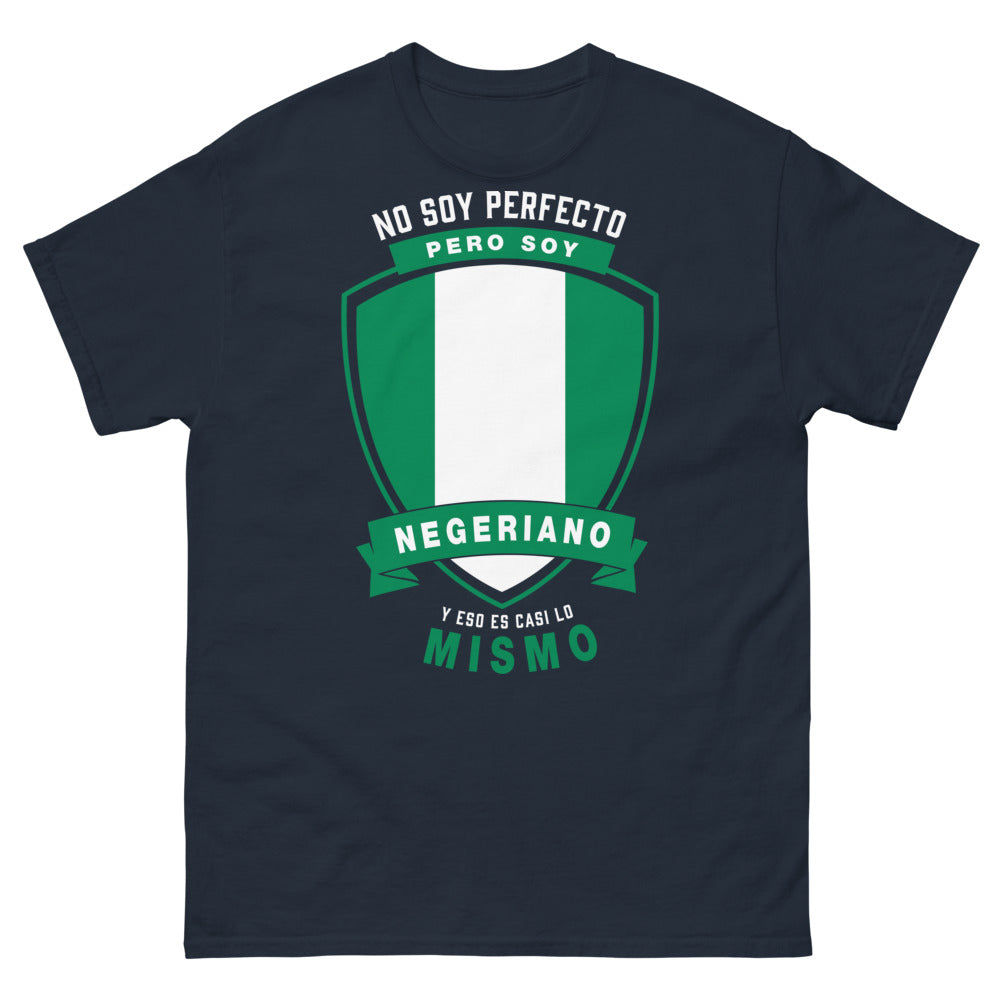 T-shirt Nigérian marine - phrase humour sur origines