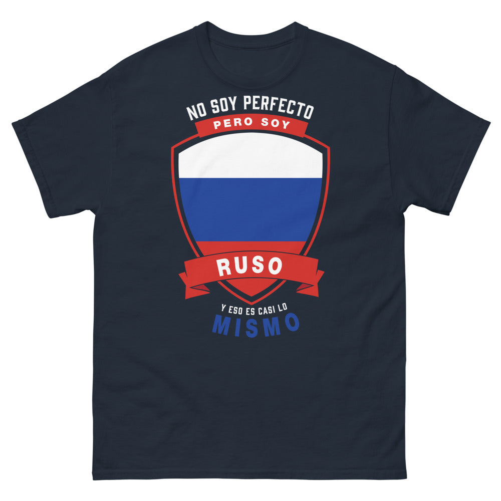 T-shirt Russie bleu marine - No Soy Perfecto
