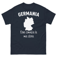 Thumbnail for T-Shirt Germania marina - Dove Comincia la Mia Storia