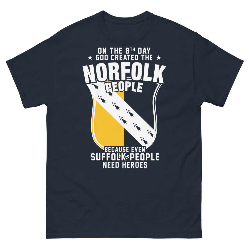 T-shirt Norfolk marine - humour Norfolk