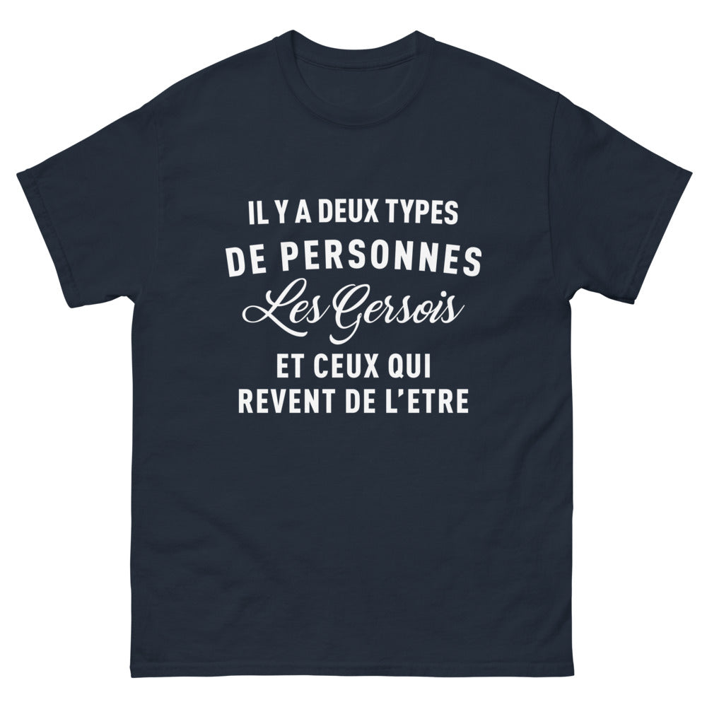 T-shirt Gersois bleu marine - Les Gersois et Ceux qui Rêvent de l'Être