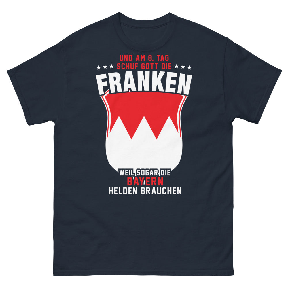 T-shirt Franken & Bayern marine - héros et fierté régionale