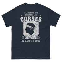 Thumbnail for T-shirt Corse marine - clin d'œil insulaire